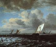 Jacob van Ruisdael Rough Sea USA oil painting reproduction